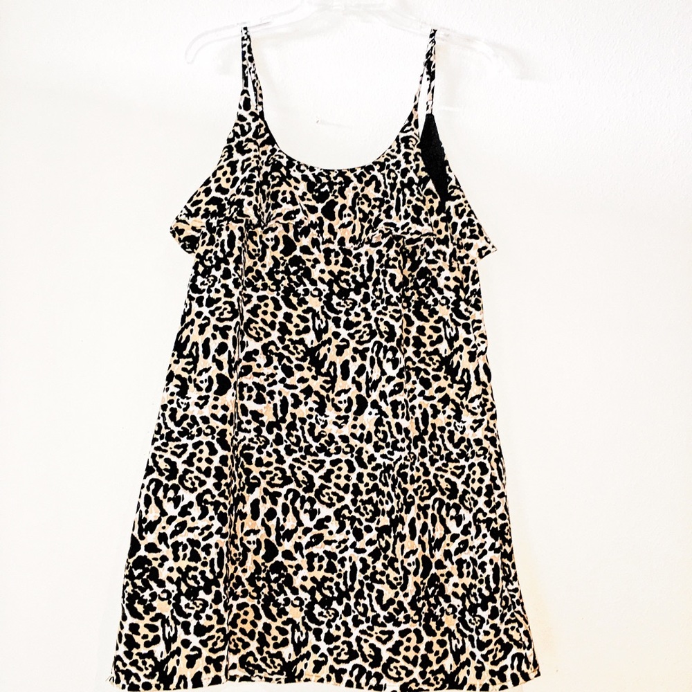 Never Worn! Francesca’s Cheetah Print Dress